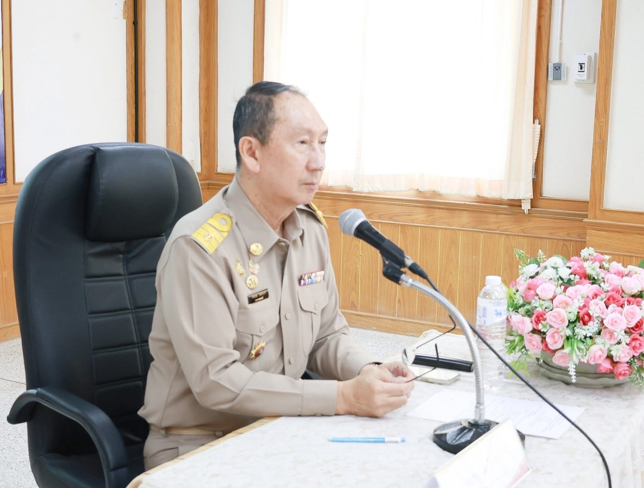 เทศบาลตำบลแสนสุขจัดประชุมเพื่อปรึกษาหารือการดำเนินการเกี่ยวกับการดำเนินงานโครงการที่เกี่ยวกับงานประเพณีวัฒนธรรมของตำบลแสนสุข  ครั้งนี้ 1/2569