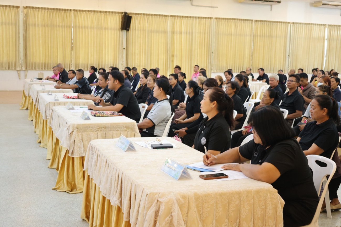 ประชุมรายงานผลการปฎิบัติงานคณะกรรมการชุมชนเดือน มิถุนายน 2569